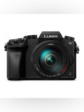 NEW Panasonic DMC-G7HK 16MP LUMIX G7 Camera with LUMIX G VARIO 14-140mm F3.5-5.6